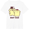 image:imagePompompurin Best Dad Fathers Day TShirtWhite