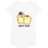 image:imagePompompurin Best Dad Fathers Day TShirtWhite