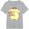 image:imagePompompurin Donuts TShirtHeather Grey