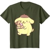image:imagePompompurin Donuts TShirtOlive Green