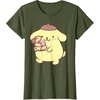 image:imagePompompurin Donuts TShirtOlive Green