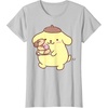 image:imagePompompurin Donuts TShirtSilver Grey