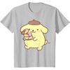 image:imagePompompurin Donuts TShirtSilver Grey