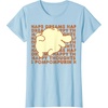 image:imagePompompurin Happy Thoughts Nap Time TShirt SmallBaby Blue