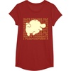 image:imagePompompurin Happy Thoughts Nap Time TShirt SmallCranberry Red