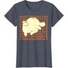 image:imagePompompurin Happy Thoughts Nap Time TShirt SmallHeather Blue
