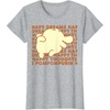 image:imagePompompurin Happy Thoughts Nap Time TShirt SmallHeather Grey