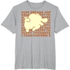 image:imagePompompurin Happy Thoughts Nap Time TShirt SmallHeather Grey