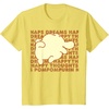 image:imagePompompurin Happy Thoughts Nap Time TShirt SmallLemon Yellow