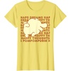 image:imagePompompurin Happy Thoughts Nap Time TShirt SmallLemon Yellow