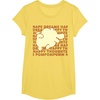 image:imagePompompurin Happy Thoughts Nap Time TShirt SmallLemon Yellow