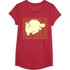 image:imagePompompurin Happy Thoughts Nap Time TShirt SmallRed Heather