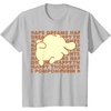 image:imagePompompurin Happy Thoughts Nap Time TShirt SmallSilver Grey
