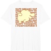 image:imagePompompurin Happy Thoughts Nap Time TShirt SmallWhite