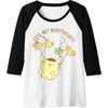 image:imagePompompurin Its My Birthday Raglan Baseball TeeBlackWhite
