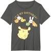 image:imagePompompurin Its My Birthday TShirt SmallAsphalt Grey