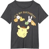 image:imagePompompurin Its My Birthday TShirt SmallDark Heather Grey