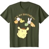 image:imagePompompurin Its My Birthday TShirt SmallOlive Green