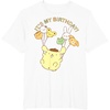 image:imagePompompurin Its My Birthday TShirt SmallWhite
