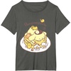 image:imagePompompurin Pancake Friends Tee Shirt TShirtAsphalt Grey