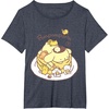 image:imagePompompurin Pancake Friends Tee Shirt TShirtHeather Blue