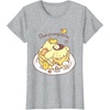 image:imagePompompurin Pancake Friends Tee Shirt TShirtHeather Grey