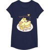 image:imagePompompurin Pancake Friends Tee Shirt TShirtNavy Blue