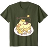 image:imagePompompurin Pancake Friends Tee Shirt TShirtOlive Green