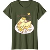 image:imagePompompurin Pancake Friends Tee Shirt TShirtOlive Green