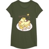 image:imagePompompurin Pancake Friends Tee Shirt TShirtOlive Green