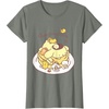 image:imagePompompurin Pancake Friends Tee Shirt TShirtOlive Heather