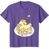 image:imagePompompurin Pancake Friends Tee Shirt TShirtPurple Heather