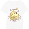 image:imagePompompurin Pancake Friends Tee Shirt TShirtWhite