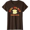 image:imagePompompurin Stay Golden TShirtBrown