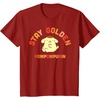 image:imagePompompurin Stay Golden TShirtCranberry Red