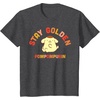 image:imagePompompurin Stay Golden TShirtDark Heather Grey