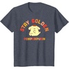 image:imagePompompurin Stay Golden TShirtHeather Blue