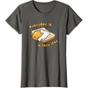 image:imageSANRIO Gudetama Everyday is a Lazy Day TShirtAsphalt Grey