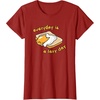 image:imageSANRIO Gudetama Everyday is a Lazy Day TShirtCranberry Red