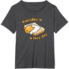 image:imageSANRIO Gudetama Everyday is a Lazy Day TShirtDark Heather Grey