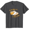 image:imageSANRIO Gudetama Everyday is a Lazy Day TShirtDark Heather Grey