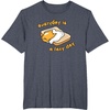 image:imageSANRIO Gudetama Everyday is a Lazy Day TShirtHeather Blue