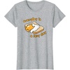 image:imageSANRIO Gudetama Everyday is a Lazy Day TShirtHeather Grey