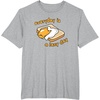 image:imageSANRIO Gudetama Everyday is a Lazy Day TShirtHeather Grey