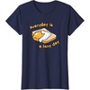 image:imageSANRIO Gudetama Everyday is a Lazy Day TShirtNavy Blue