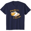 image:imageSANRIO Gudetama Everyday is a Lazy Day TShirtNavy Blue