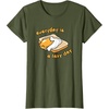 image:imageSANRIO Gudetama Everyday is a Lazy Day TShirtOlive Green