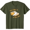 image:imageSANRIO Gudetama Everyday is a Lazy Day TShirtOlive Green