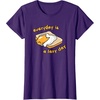 image:imageSANRIO Gudetama Everyday is a Lazy Day TShirtPurple