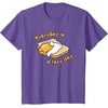 image:imageSANRIO Gudetama Everyday is a Lazy Day TShirtPurple Heather